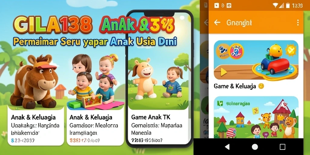 Tampilan antarmuka GILA138 yang menarik dan interaktif.