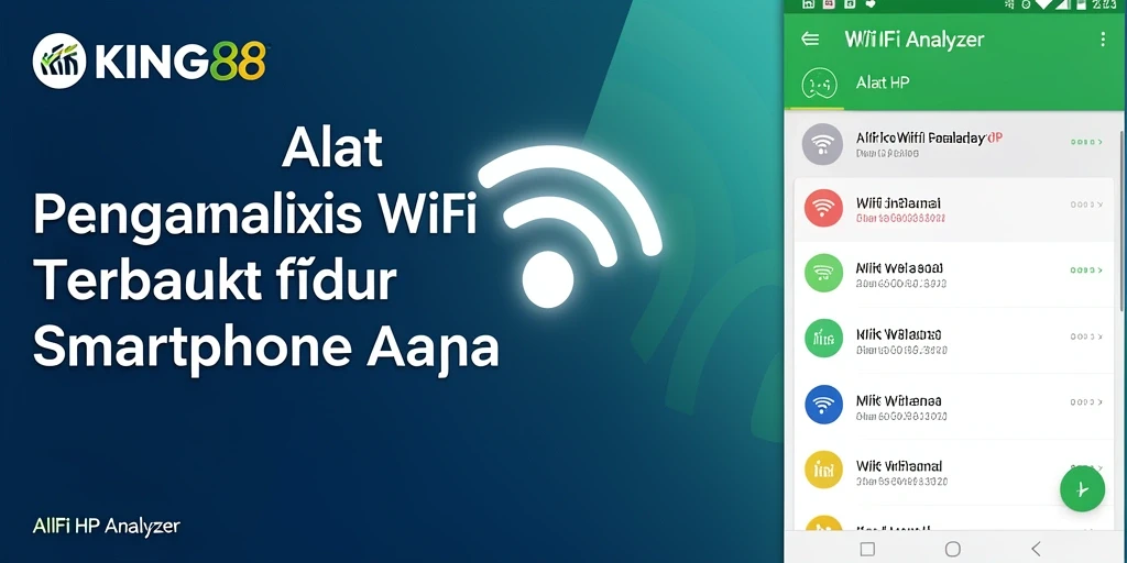 Antarmuka <strong>KING88</strong> yang informatif dan mudah digunakan untuk analisis WiFi.